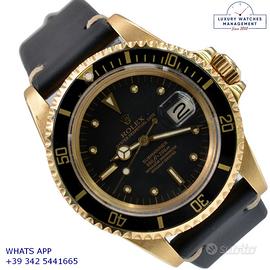 ROLEX Submariner Date 1680/8 yellow gold  1977