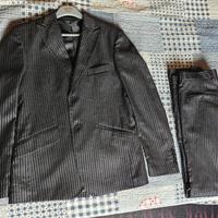 completo gessato elegante uomo 46