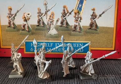 Eveequeen e ancelle, vintage Warhammer Fantasy
