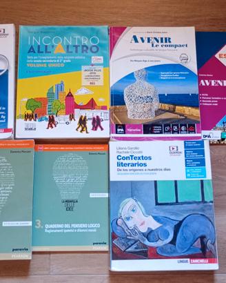 Testi scolastici quinta superiore linguistico