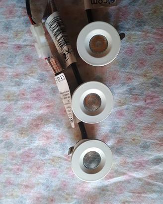 Faretti LED Elcom 3W 4000K Nuovi