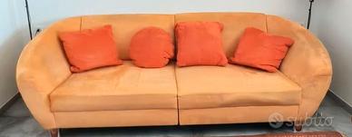 DIVANO ARANCIO GRANDE 280 x 130