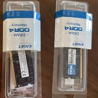 ram ddr 4 - 2666 mhz - 2 x 8 gb à aperte  nuove