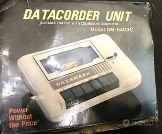 Lettore-registratore per microcomputer commodore