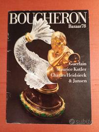 Raro catalogo Boucheron  Bazar 78 Guerlain Jamsen