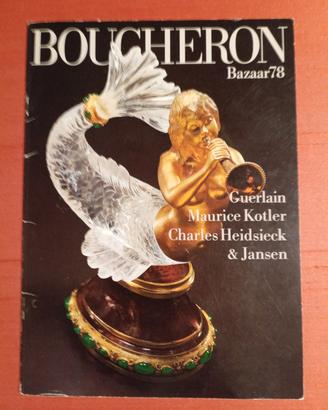 Raro catalogo Boucheron  Bazar 78 Guerlain Jamsen
