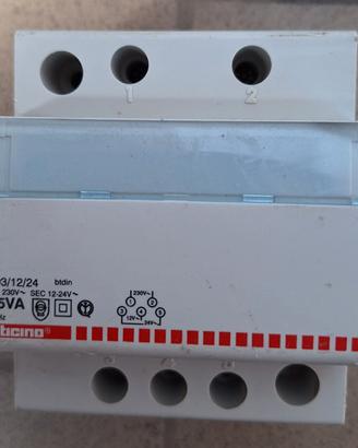 Trasformatore di sicurezza Bticino 