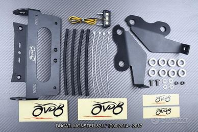Portatarga corto DUCATI MONSTER 821 1200 2014 2016