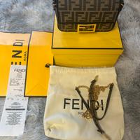 Borsa Fendi Baguett Jacquard FF