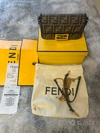 Borsa Fendi Baguett Jacquard FF