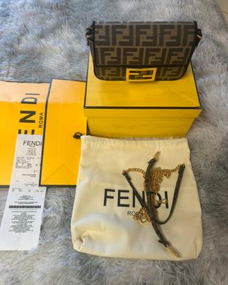 Borsa Fendi Baguett Jacquard FF
