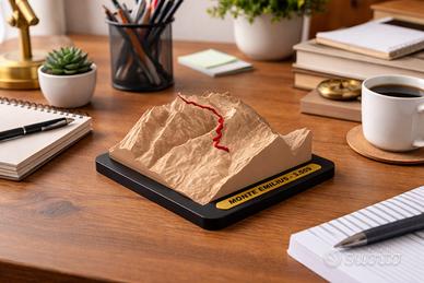 Modello 3D Monte Emilius 3559m - Valle d'Aosta