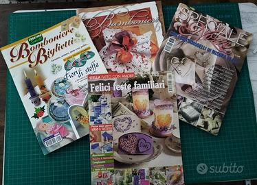 4 riviste su fai da te "Bomboniere, Nozze e feste"