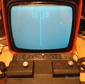 videogioco gamatic 7704 + tv anni 70 crezar