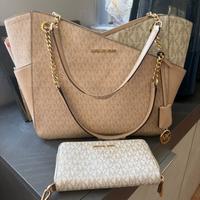 Tote e portafoglio Michael Kors