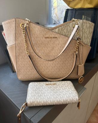 Tote e portafoglio Michael Kors