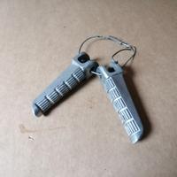 Pedane per moto da corsa in acciaio