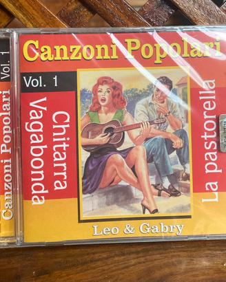 Cd CANZONI POPOLARI di Leo & Gabry vol. 1