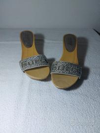 Zoccoli Donna con Strass, Numero 38