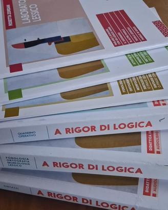 A RIGOR DI LOGICA  Libri scuola media  Lotto compl