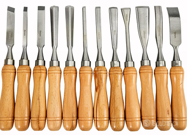 VEVOR Scalpello Legno 12 Pezzi