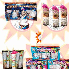 Fuochi artificiali, botti, petardi,sparacoriandoli