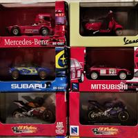 NewRay Subaru Mitsubishi Vespa Honda 1/32 NUOVI