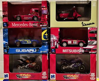 NewRay Subaru Mitsubishi Vespa Honda 1/32 NUOVI