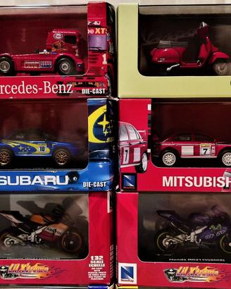 NewRay Subaru Mitsubishi Vespa Honda 1/32 NUOVI