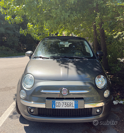 Auto Fiat 500c grigia trattabile (neopatentati)
