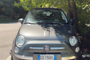 Auto Fiat 500c grigia trattabile (neopatentati)