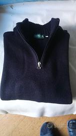 Maglione uomo dolcevita in lana DEL MARE, Tg. M-48