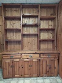 Vetrina in legno