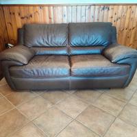 Divano di pelle / cuoio