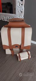 Borsa per bicicletta portapacchi in pelle 