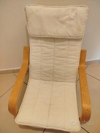 sedia poltrona bambini completa / Ikea Poang