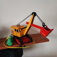 Giocattolo vintage escavatore 