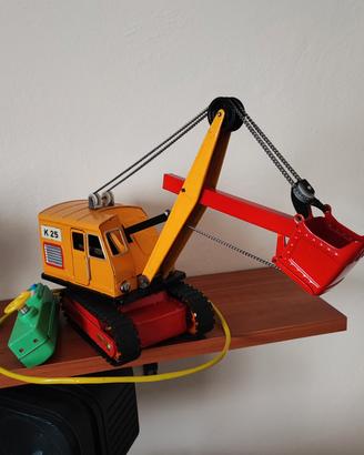 Giocattolo vintage escavatore 