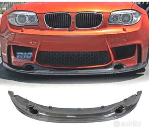 SPOILER LIP BMW E82 E88 1M 06-13 CARBONIO