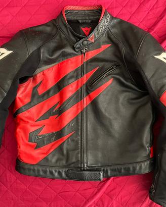 Giacca in pelle Dainese x moto