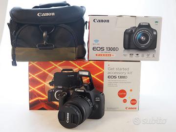 CANON KIT SOS 1300D+18-55 STTABILIZZATO