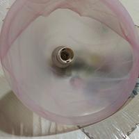 Lampadario vetro opaco