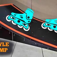 rampa pattinaggio High Jump freestyle