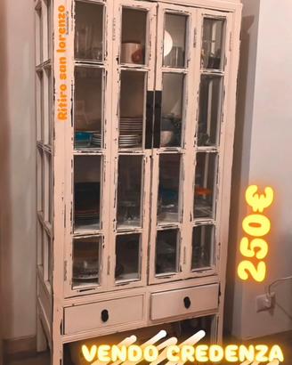 Credenza vetrinetta