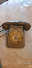 Telefono a disco vintage