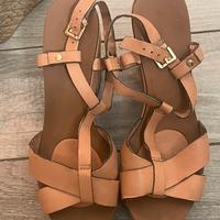 saldali estivi con tacco in sughero