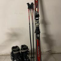 sci scarponi e racchette