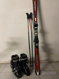 sci scarponi e racchette