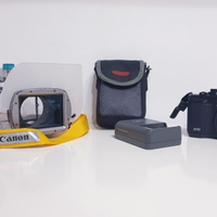 Canon G10 con custodia subacquea