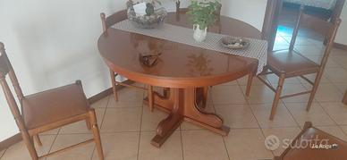 Tavolo in legno ø 120